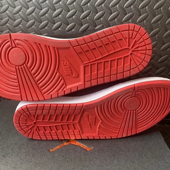 Jordan Access, Men's Size 10, Black / Gym Red-White, AR3762 001 Jumpman. NIB! - Picture 5 of 9